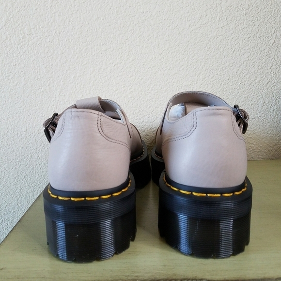 DR. MARTENS BETHAN PISA LEATHER PLATFORM MARY JANE SHOES - Picture 5 of 8